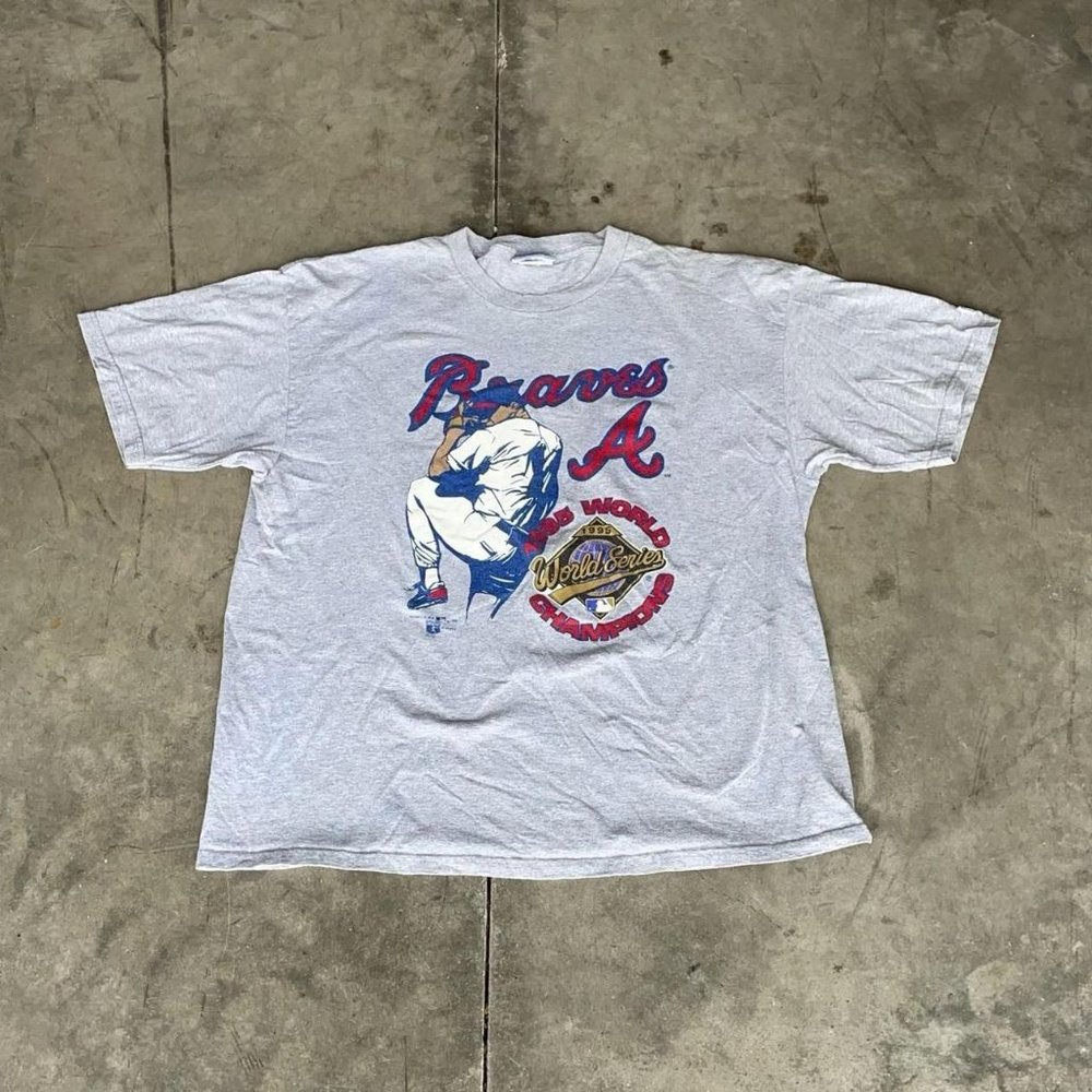 Vintage 1995 Atlanta Braves World Series champs tee